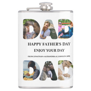Create your own Happy fathers day 6 photo collage Flask