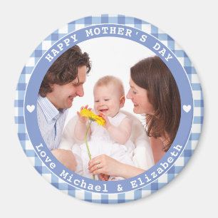 Create Your Own Happy Mother's Day Family Photo Magnet