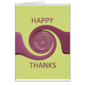 Create your own Happy Thanks  (Front)
