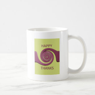 Create your own Happy Thanks  Coffee Mug
