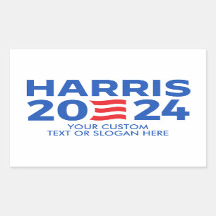 Create Your Own Harris 2024 Rectangular Sticker