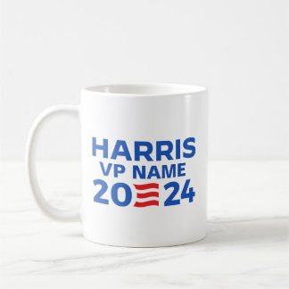 Create Your Own Harris Ticket 2024 Coffee Mug