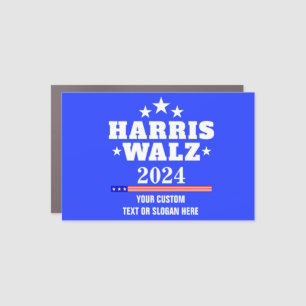 Create Your Own Harris Walz 2024 Car Magnet