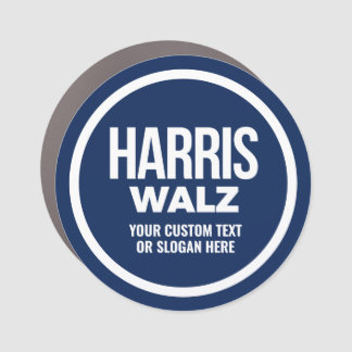 Create Your Own Harris Walz 2024 Car Magnet
