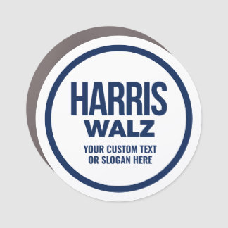 Create Your Own Harris Walz 2024 Car Magnet