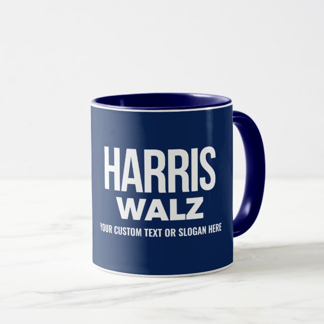 Create Your Own Harris Walz 2024 Mug (Front Right)