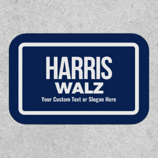 Create Your Own Harris Walz 2024 Patch