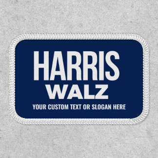 Create Your Own Harris Walz 2024 Patch