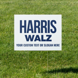 Create Your Own Harris Walz 2024 Sign