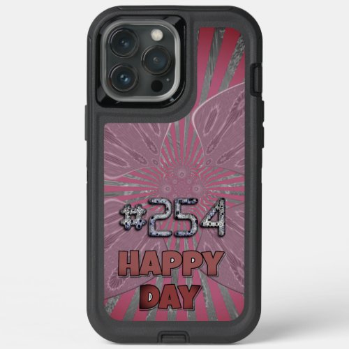 Create Your Own Hashtag Beautiful Happy Day 254   iPhone 13 Pro Max Case