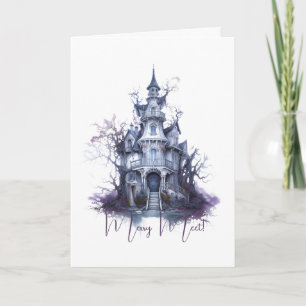 Create Your Own Haunted Castle Card