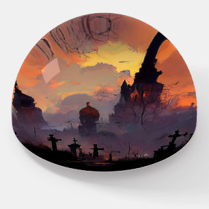 Create Your Own Haunted Mansion Halloween Paperweight
