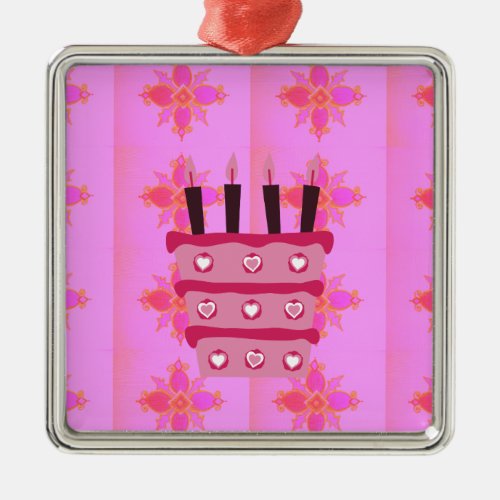 Create Your Own Have a Blessed Happy Birthday Metal Ornament