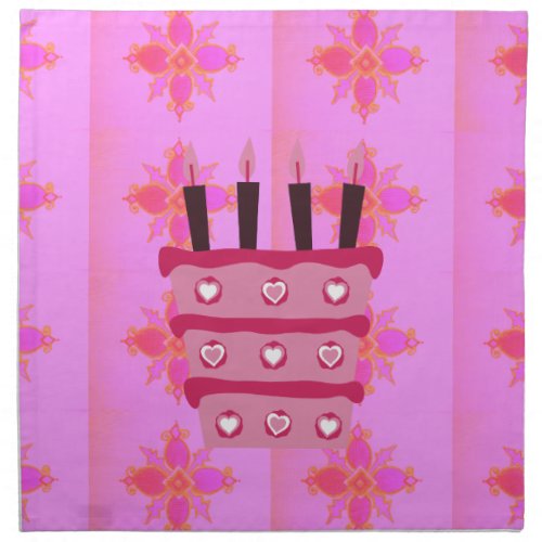 Create Your Own Have a Blessed Happy Birthday Napkin