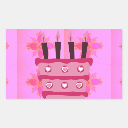 Create Your Own Have a Blessed Happy Birthday Rectangular Sticker