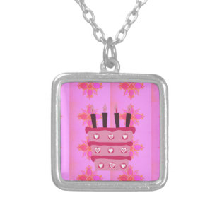 Create Your Own Have a Blessed Happy Birthday Silver Plated Necklace