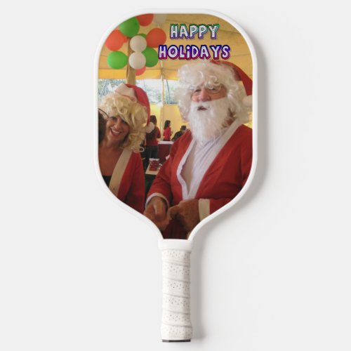 Create Your Own Have a Blessed Happy Christmas  Pickleball Paddle