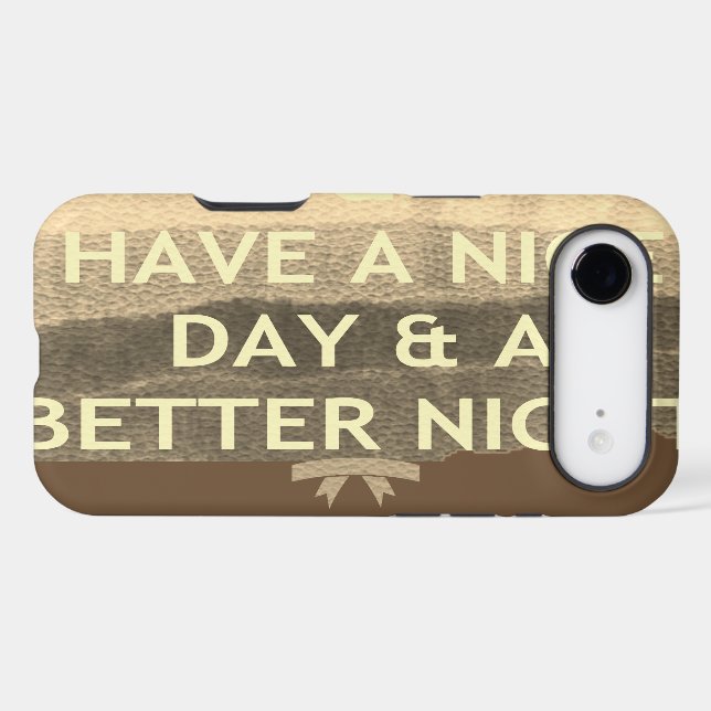 Create Your Own Have  A Nice Day Case-Mate iPhone Case (Back (Horizontal))