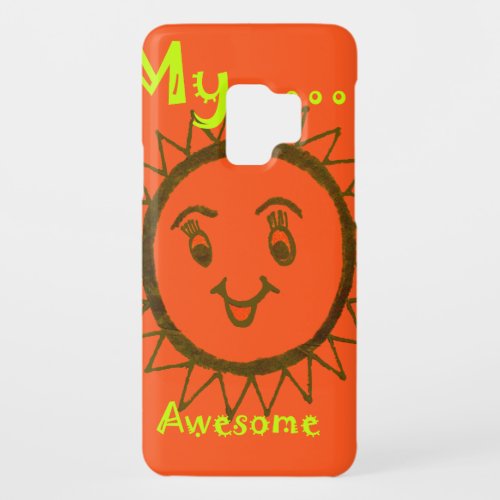 Create Your Own Have a Nice Day Smile Awesome  Case_Mate Samsung Galaxy S9 Case