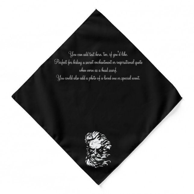 Create Your Own Head of Zeus Bandana (Front)