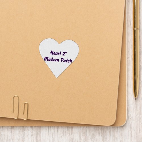 Create Your Own Heart 2" Modern Patch