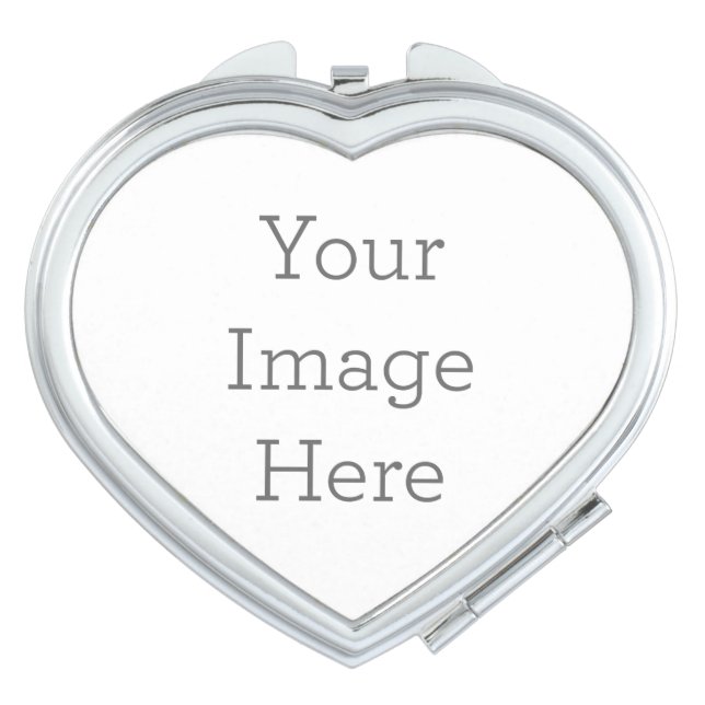 Heart Compact Mirror (Front)