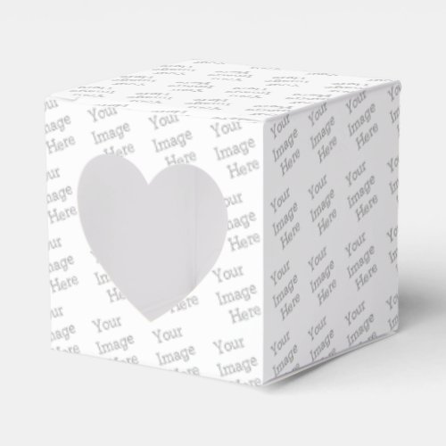 Create Your Own Heart Cut Out Favor Box