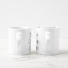 Create Your Own Heart Handle Coffee Mug Set