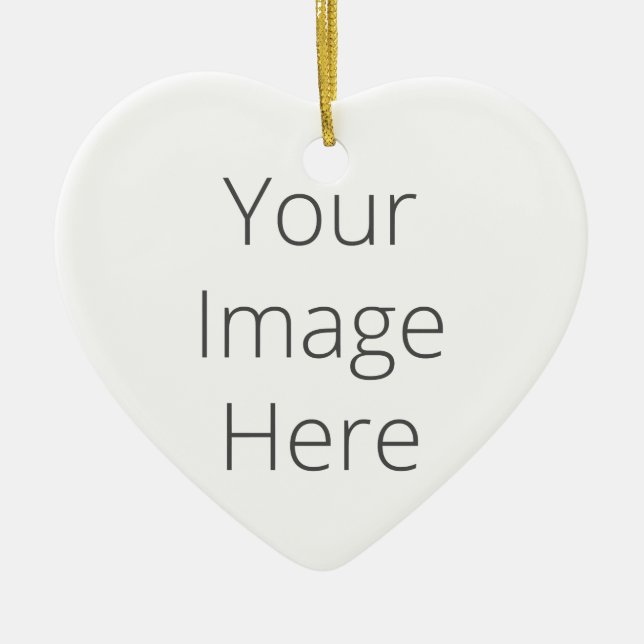 Create Your Own Heart Ornament (Front)
