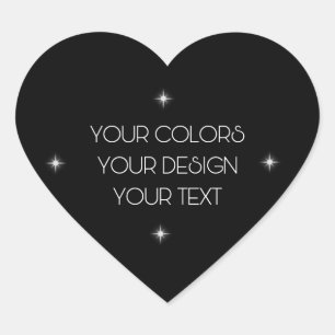 Create Your Own Heart Sticker
