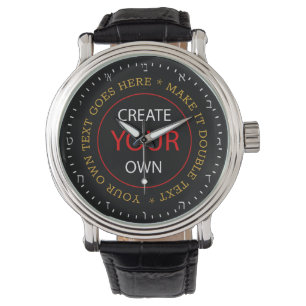 Create Your Own Hebrew Watch, Personalized / Photo Watch