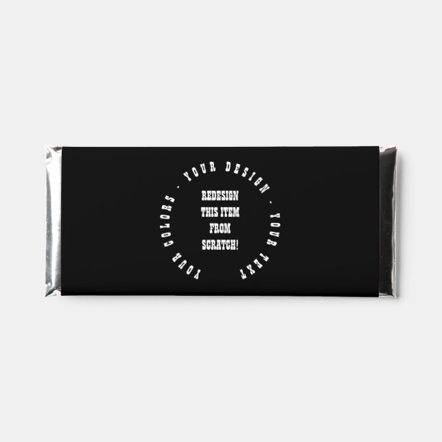 Create Your Own Hershey Bar Favors (Front)