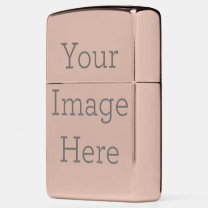 Create Your Own High Polish Rose Gold Zippo® Zippo Lighter
