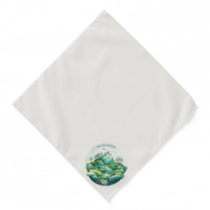 Create Your Own Hilly Green Landscape Bandana