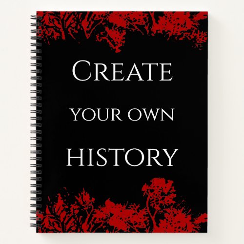 Create your own history notebook