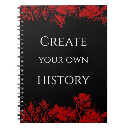 Create your own history notebook
