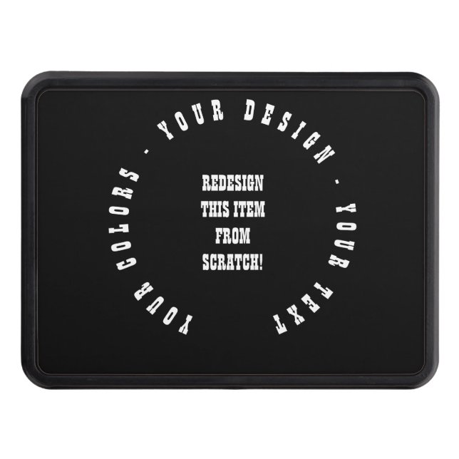 Create Your Own Hitch Cover (Front)