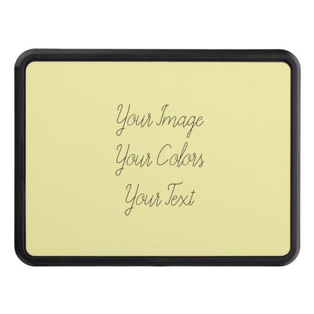 Create Your Own Hitch Cover (Front)