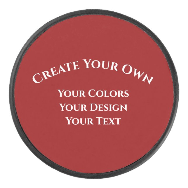 Create Your Own Hockey Puck (Front)