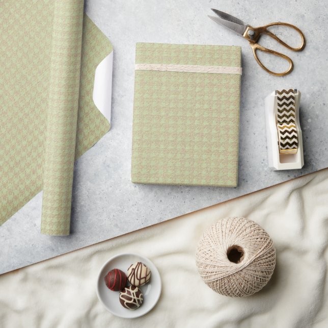 Create Your Own Holiday Houndstooth Wrapping Paper (Crafts)