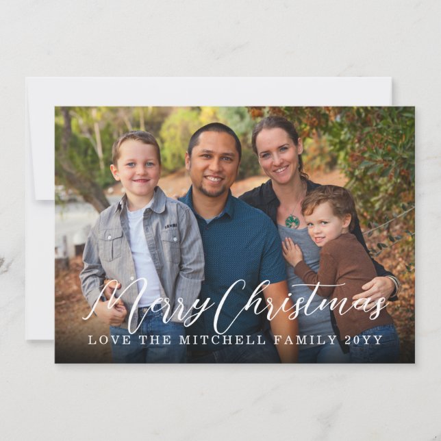 Create your own Holiday Photo Card (Front)