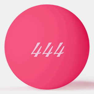 Create Your Own Hot Pink 444 Ping Pong Ball
