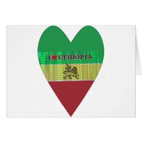 Create your own I love Beautiful Ethiopia