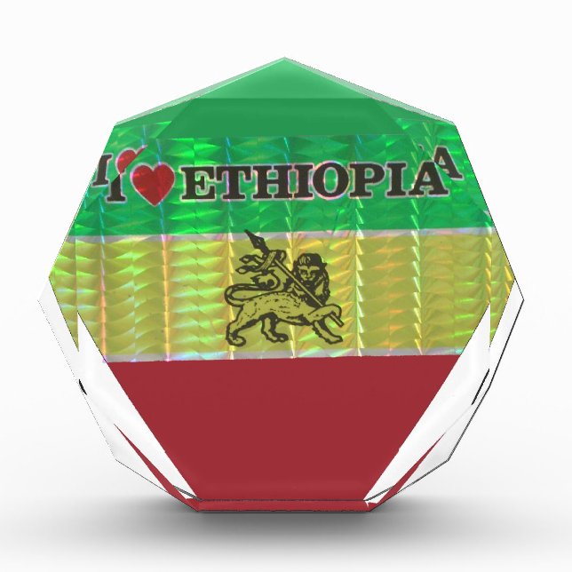Create your own I love Beautiful Ethiopia Award (Front)