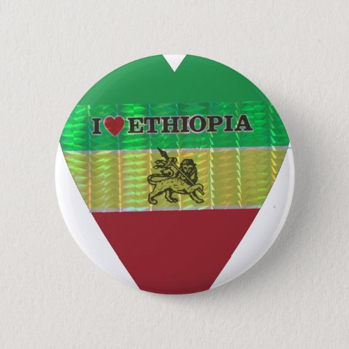 Create your own I love Beautiful Ethiopia Pinback Button