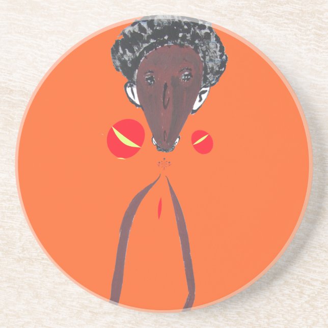 Create Your Own: I love You | Nakupenda Sana   Coaster (Front)