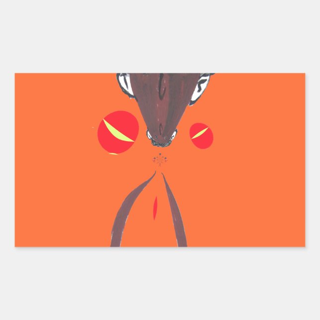 Create Your Own: I love You | Nakupenda Sana   Rectangular Sticker (Front)