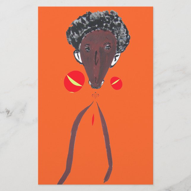 Create Your Own: I love You | Nakupenda Sana   Stationery (Front)