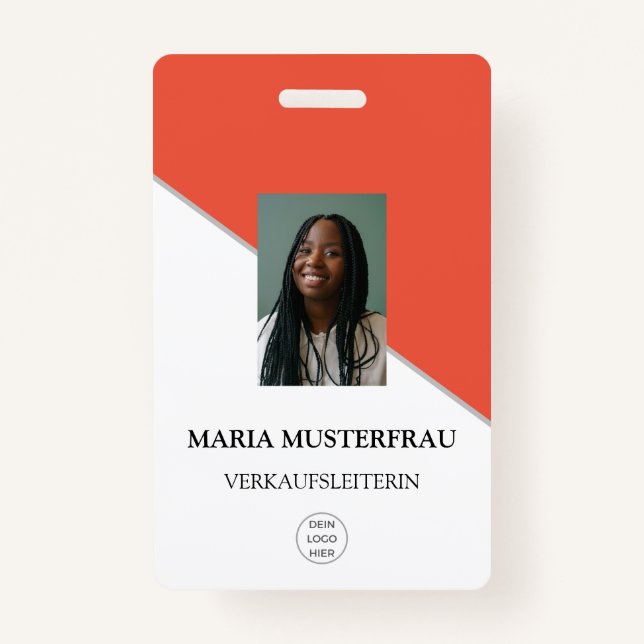 Create your own ID Badge (Front)