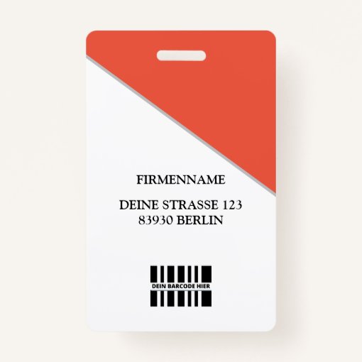 Create your own ID Badge Zazzle